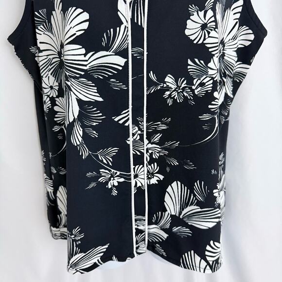 Izod Quick Dry Sleeveless Top Size Large - Picture 3 of 11